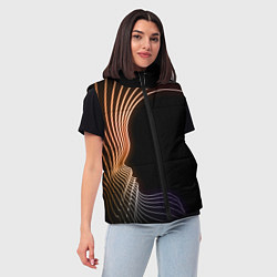 Женский жилет Геометрия Души, цвет: 3D-светло-серый — фото 2