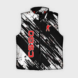 Женский жилет CS : GO СНЕЖИНКИ, цвет: 3D-красный