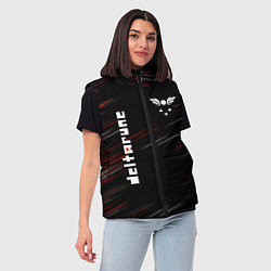 Женский жилет Deltarune - Дельта, цвет: 3D-светло-серый — фото 2