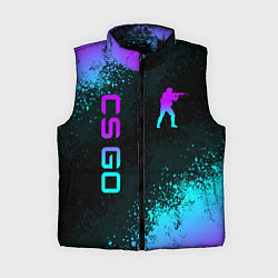 Женский жилет CS GO NEON SYMBOL STYLE SKIN КС ГО НЕОН