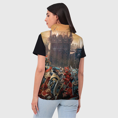 Женский жилет Ваха Осада / 3D-Черный – фото 4