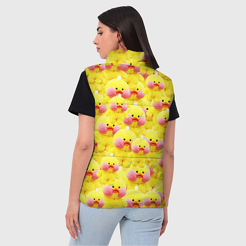 Женский жилет УТОЧКА ЛАЛАФАНФАН - УТЯ / 3D-Красный – фото 4