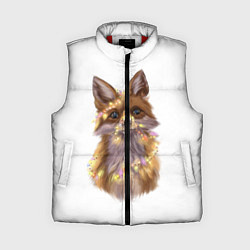 Женский жилет Fox with a garland