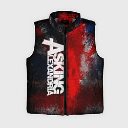 Женский жилет Asking Alexandria British, цвет: 3D-светло-серый