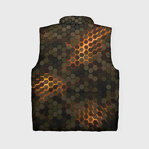 Женский жилет СТАЛЬНОЙ КАМУФЛЯЖ 3Д БРОНЯ СВЕЧЕНИЕ / 3D-Светло-серый – фото 2