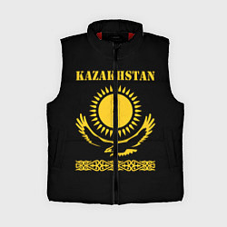 Женский жилет KAZAKHSTAN Казахстан, цвет: 3D-красный