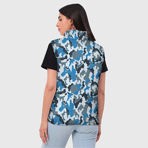 Женский жилет Диванные Войска камуфляж / 3D-Красный – фото 4