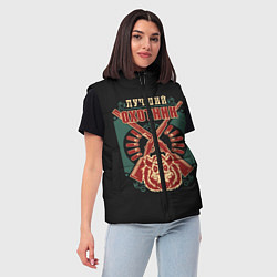 Женский жилет Лучший Охотник - Hunter, цвет: 3D-светло-серый — фото 2