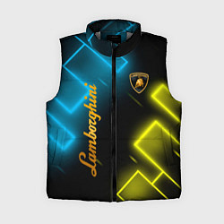 Женский жилет Lamborghini - Неоновые фигуры