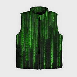 Женский жилет Бегущий по коду