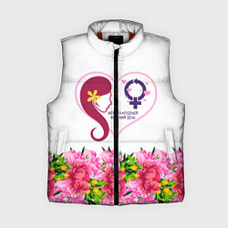 Женский жилет Международный Женский День, цвет: 3D-красный