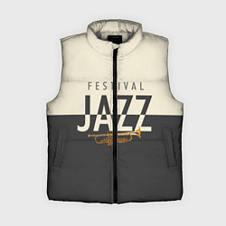 Женский жилет JAZZ FESTIVAL, цвет: 3D-светло-серый