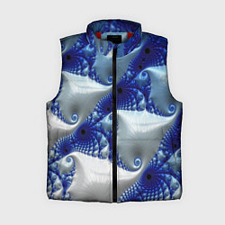 Женский жилет Абстрактные морские ракушки, цвет: 3D-красный