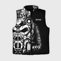 Женский жилет Power ArmorFallout, цвет: 3D-черный