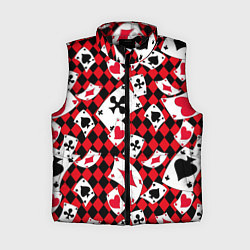 Женский жилет Карты масти