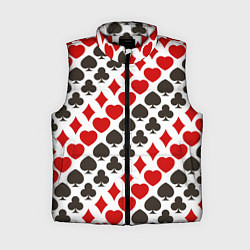 Женский жилет Карточные Масти Card Suits