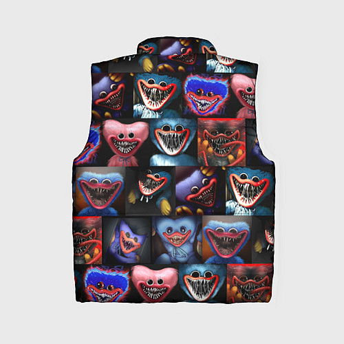 Женский жилет POPPY PLAYTIME - РАЗНЫЙ ХАГГИ ВАГГИ / 3D-Светло-серый – фото 2