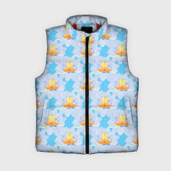 Женский жилет YOGA медитация, цвет: 3D-красный