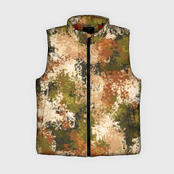 Женский жилет Камуфляж Василиск Степь