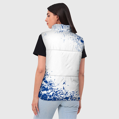 Женский жилет Volvo - Auto sport / 3D-Красный – фото 4