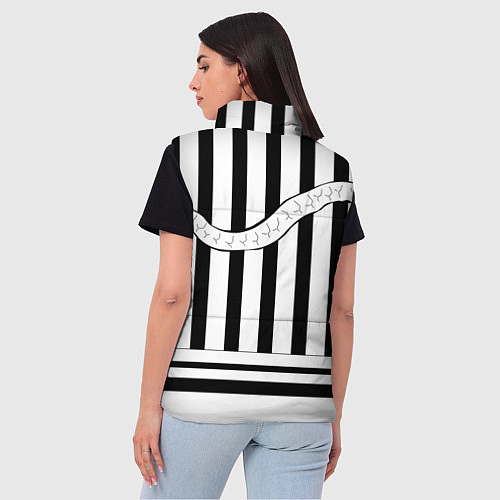 Женский жилет ОБАНАЙ ИГУРО ХАЁРИ / 3D-Черный – фото 4