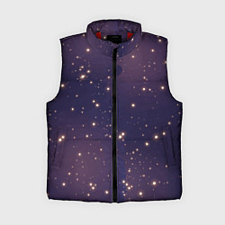 Женский жилет Звездное ночное небо Галактика Космос