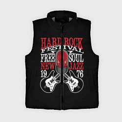 Женский жилет HARD ROCK FESTIVAL, цвет: 3D-светло-серый