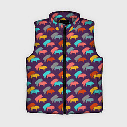 Женский жилет Свиньи 18