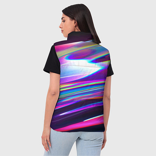 Женский жилет Neon pattern Mad / 3D-Красный – фото 4