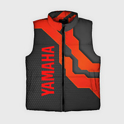 Женский жилет YAMAHA ЯМАХА - БРОНЯ, цвет: 3D-красный