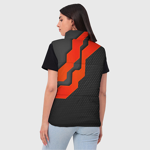 Женский жилет YAMAHA ЯМАХА - БРОНЯ / 3D-Красный – фото 4