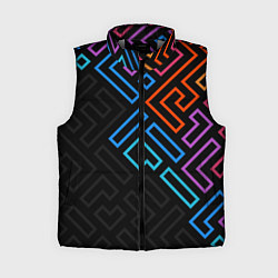 Женский жилет НЕОНОВЫЕ ФИГУРЫ НЕОН