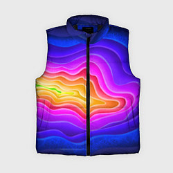 Женский жилет Растекание красок