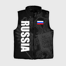 Женский жилет RUSSIA - BLACK EDITION