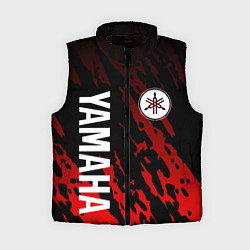 Женский жилет Yamaha - Красные пятна, цвет: 3D-черный