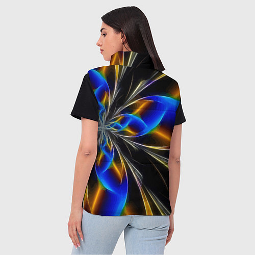 Женский жилет Neon vanguard pattern Fashion 2023 / 3D-Светло-серый – фото 4