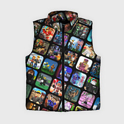 Женский жилет ROBLOX СЮЖЕТЫ, цвет: 3D-красный
