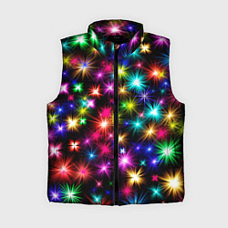 Женский жилет ЦВЕТНЫЕ ЗВЕЗДЫ COLORED STARS