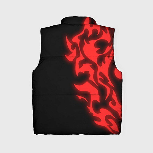 Женский жилет КРАСНЫЙ ЩИТ ПРОКЛЯТЫЙ / 3D-Светло-серый – фото 2