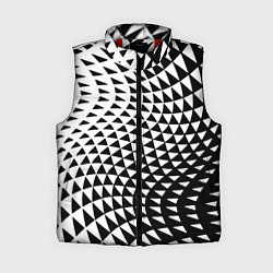 Женский жилет Минималистический авангардный паттерн