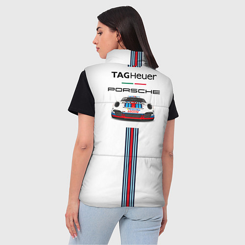 Женский жилет Porsche Martini Racing / 3D-Черный – фото 4