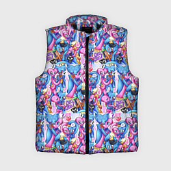 Женский жилет POPPY PLAYTIME HAGGY WAGGY AND KISSY MISSY LOVE