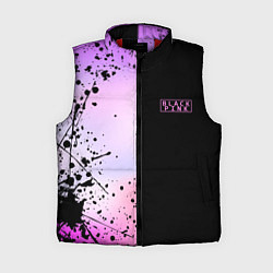 Женский жилет BLACKPINK HALF COLORS, цвет: 3D-красный