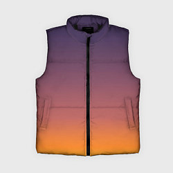 Женский жилет Sunset Gradient, цвет: 3D-черный