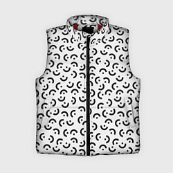 Женский жилет Географические Формы На Белом Фоне