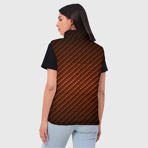 Женский жилет Фанат ФК Урал / 3D-Черный – фото 4