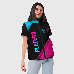 Женский жилет Placebo Neon Gradient, цвет: 3D-черный — фото 2