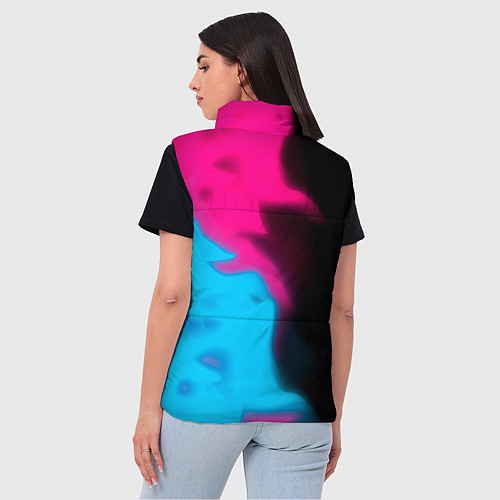 Женский жилет Forza Horizon Neon Gradient / 3D-Черный – фото 4