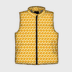 Женский жилет Желтые зиг-заги