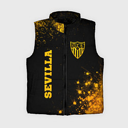 Женский жилет Sevilla - Gold Gradient, цвет: 3D-черный